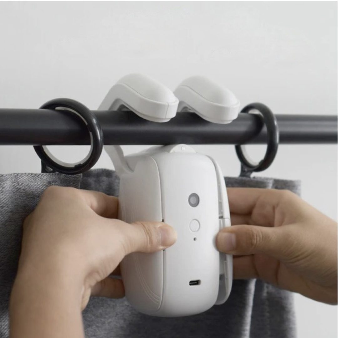 Smart Curtain Robot, Automates your existing curtains, no drilling or rewiring (Roman Rod)