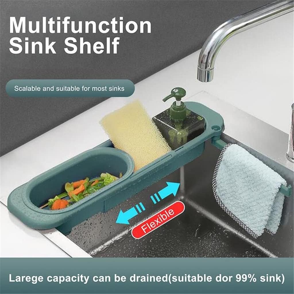 Adjustable Sink Rack Organiser – Clean, Dry, Clutter-Free