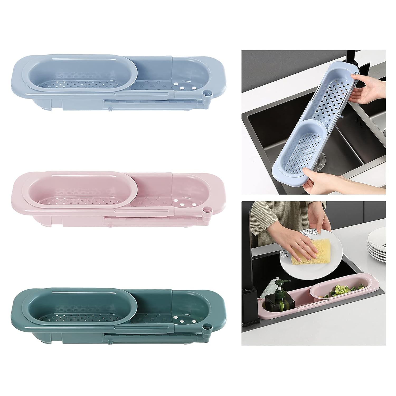 Adjustable Sink Rack Organiser – Clean, Dry, Clutter-Free